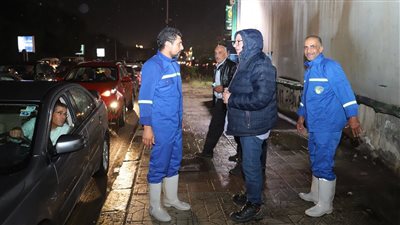 صرف الإسكندرية: 180 سيارة شفط شاركت في رفع مياه نوة غسيل البلح 