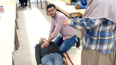 تدريب العاملين بمياه الفيوم على مبادئ الإسعافات الأولية