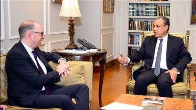  بدر عبد العاطي يستقبل وزير الدولة الألماني للتعاون الاقتصادي والتنمية 