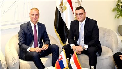 شريف الشربيني يستعرض الفرص المتاحة بالمدن الجديدة على وزير الاستثمار بسلوفاكيا