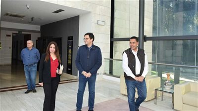 وزير الثقافة يتفقد الأكاديمية المصرية للفنون بروما