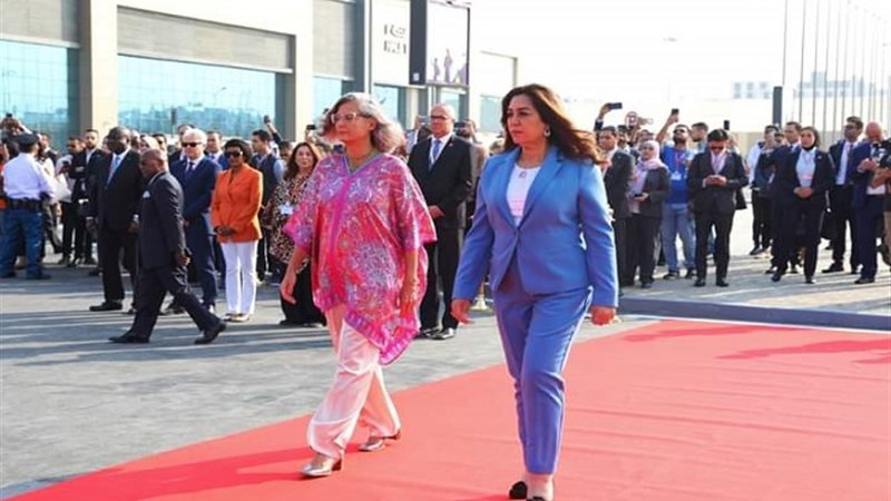 منال عوض وزيرة التنمية