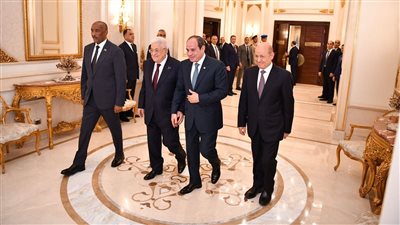 رسائل دعم من السيسي لرؤساء فلسطين والسودان واليمن