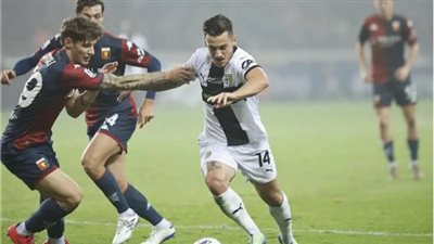 الدوري الإيطالي، جنوى يحقق فوزا صعبا على بارما بهدف 