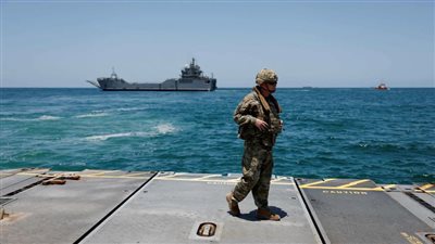 وفاة جندي أمريكي أصيب في عملية الرصيف البحري بغزة