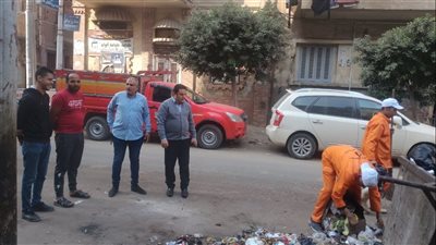 رفع 470 طن مخلفات من شوارع المنصورة 