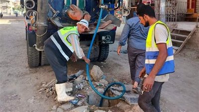مياه الشرقية: تكثيف الجهود لتطهير شبكات الصرف الصحي لاستقبال الشتاء