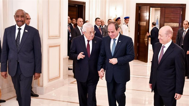 قادة مصر وفلسطين