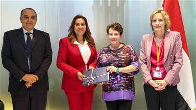 وزيرة التنمية المحلية تبحث مع وفد اتحاد البلديات الهولندية مجالات التعاون المشترك بين الجانبين