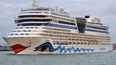 غدا، ميناء بورسعيد يستقبل السفينة AIDA Blu على متنها 1500 سائح