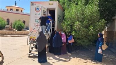 مد عمل مبادرة رئيس الجمهورية لدعم صحة المرأة بواحة الداخلة بالوادي الجديد 