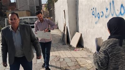 محافظة الإسماعيلية تسترد 20 قطعة أرض بقرية الحجاز (صور)