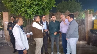 محافظ الدقهلية في جولة ليلية مفاجئة بشوارع المنصورة (صور)