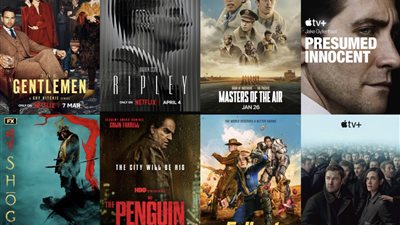 أعلى المسلسلات الأجنبية تقييمًا في 2024 (فيديوجراف)