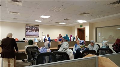 حملة للكشف المبكر عن سرطان الثدي والأمراض غير السارية للعاملات بالتعليم العالي