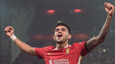 الدوري الإنجليزي، دياز يتقدم بهدف ليفربول الأول في شباك وولفرهامبتون