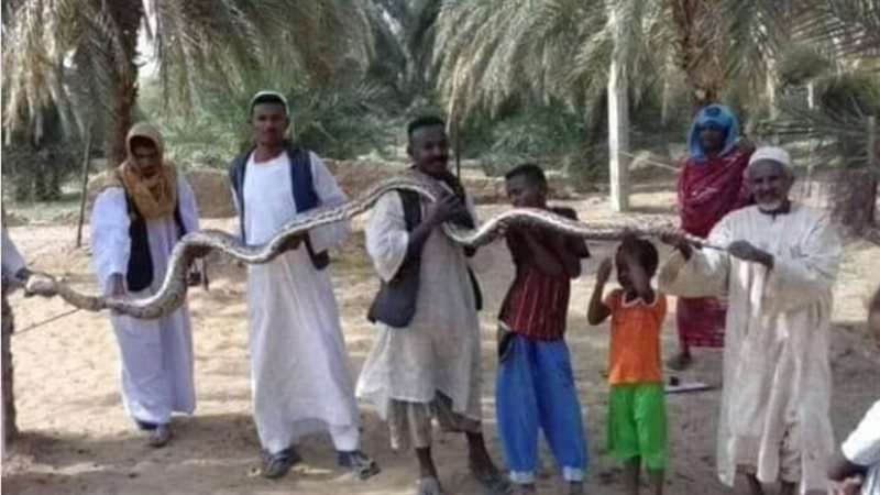 بعض السكان في السودان