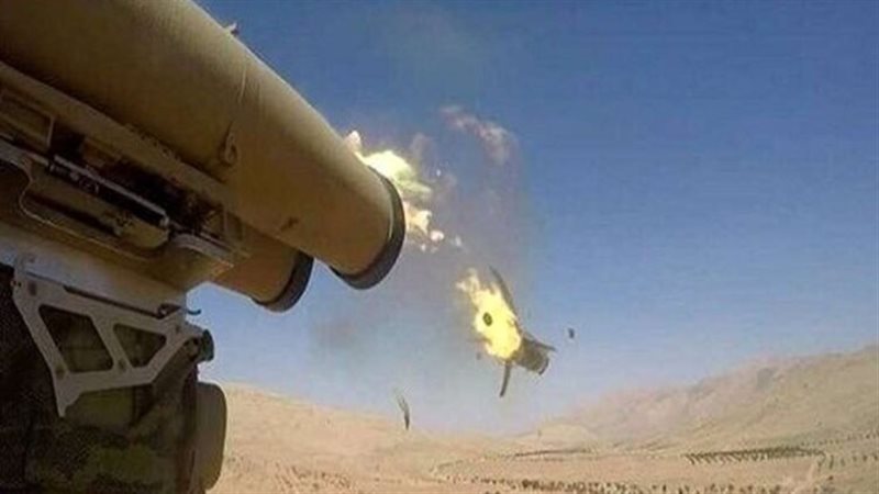 لحظة إطلاق صاروخ