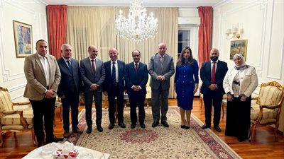 سفير مصر لدى بلغاريا يستقبل رئيس جامعة المنصورة (صور) 