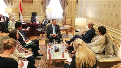 تفاصيل لقاء رئيس لجنة حقوق الإنسان بالبرلمان وممثل الاتحاد الأوروبي