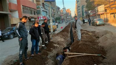 بدء أعمال توصيل الغاز الطبيعي لقرية نزالي جانوب بالقوصية أسيوط