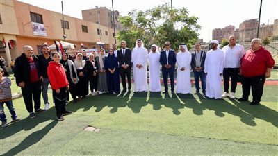  وفد مؤسسة زايد لأصحاب الهمم يتفقد مراكز التخاطب بالإسكندرية