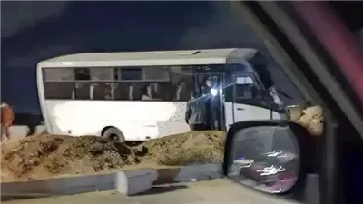 إصابة 5 أشخاص إثر حادث تصادم على الطريق الدائري