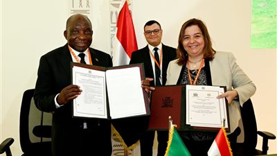 مذكرة تفاهم للتعاون الفني فى مجال تنفيذ إسكان لائق أخضر بين مصر وزامبيا