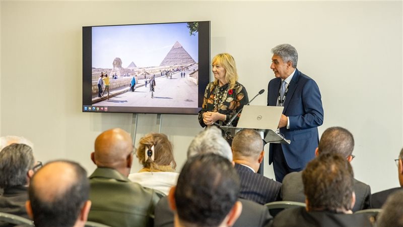 المؤتمر الصحفي لوزير