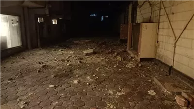 مصرع شاب وفتاة في انهيار عقار جزئي في الإسكندرية (صور)