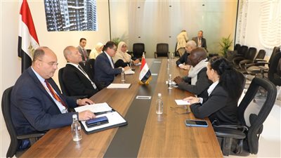 محافظ القاهرة يلتقي مساعد وزير التنمية المحلية بليبيريا