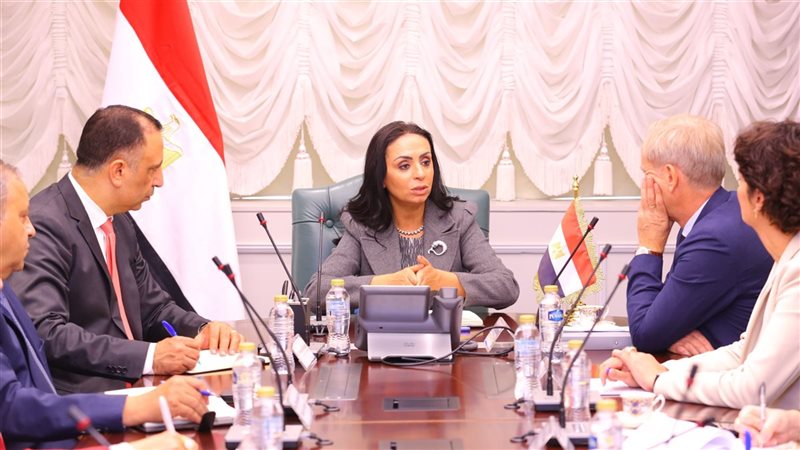 مايا مرسي وزيرة التضامن