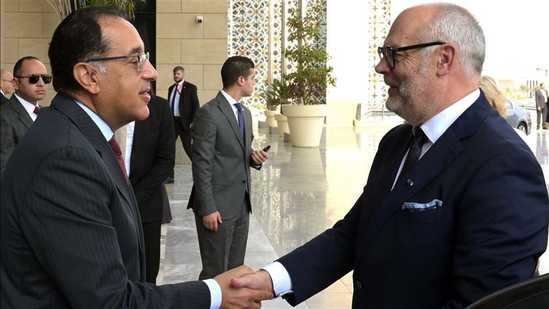 مدبولي يستقبل رئيس