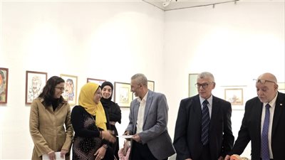 الفائزون في مسابقة عيد الكاريكاتير المصري بدورته الرابعة