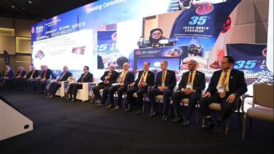 رئيس جامعة المنصورة يشهد فعاليات افتتاح الكونجرس العالمي لجراحة الجهاز الهضمي والكبد