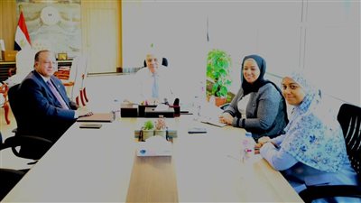 وزير التعليم العالي يبحث مع رئيس جهاز الملكية الفكرية آليات التعاون المشترك