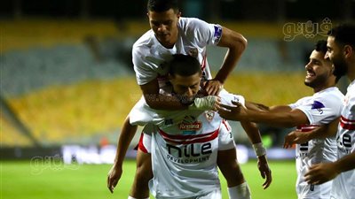 مصطفى شلبي يعزز تقدم الزمالك بهدف ثان في مرمى سموحة  (صور)