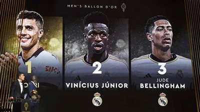 اتجاهات مفاجئة غيرت المعادلة، سر خسارة فينيسيوس جائزة الكرة الذهبية