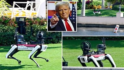 بعد محاولتي اغتيال، ترامب يستعين بالكلاب الآلية لتعزيز حمايته (فيديو)