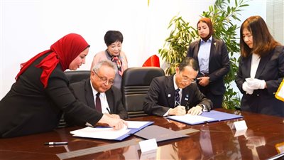 توقيع اتفاقية تعاون بين مكتبتي الإسكندرية وطوكيو الكبرى