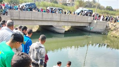 مصرع شاب غرقا في مياه ترعة سمنود بالغربية (صور)