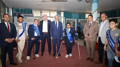 رئيس جامعة المنيا يستقبل الملحق الثقافي للسفارة الأمريكية 