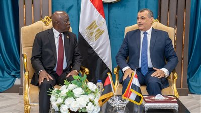 وزير الإنتاج الحربي يستقبل وزير الدفاع الأنجولي لبحث التعاون المشترك 