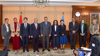 محافظ الإسكندرية يستقبل سفير كوريا الجنوبية لتعزيز التعاون المشترك