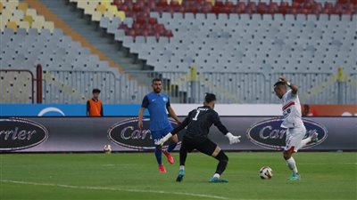 الزمالك يحافظ علي تقدمه بهدف أمام سموحة بعد مرور 15 دقيقة (صور) 
