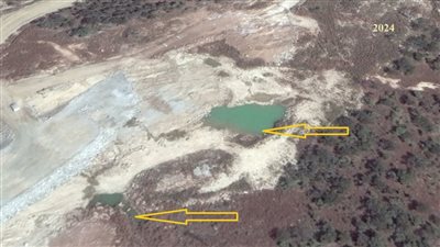 كارثة إثيوبية جديدة، خبير سدود يكشف سر انتشار الأشكال البيضاء على خريطة سد النهضة (صور)