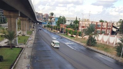 هطول أمطار متوسطة في الإسكندرية 