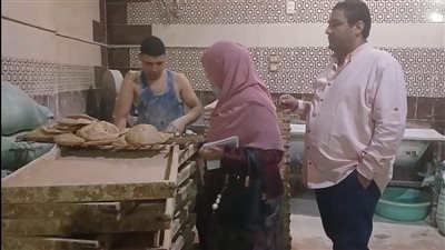 حملات مرورية مفاجئة على المخابز بقرى ميت غمر في الدقهلية (صور) 