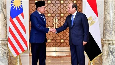 بيان مشترك لمصر وماليزيا تزامنًا مع الاحتفال بمرور 65 عامًا على العلاقات بين البلدين