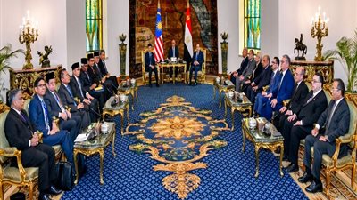 تفاصيل المباحثات المصرية الماليزية بالقاهرة (صور)